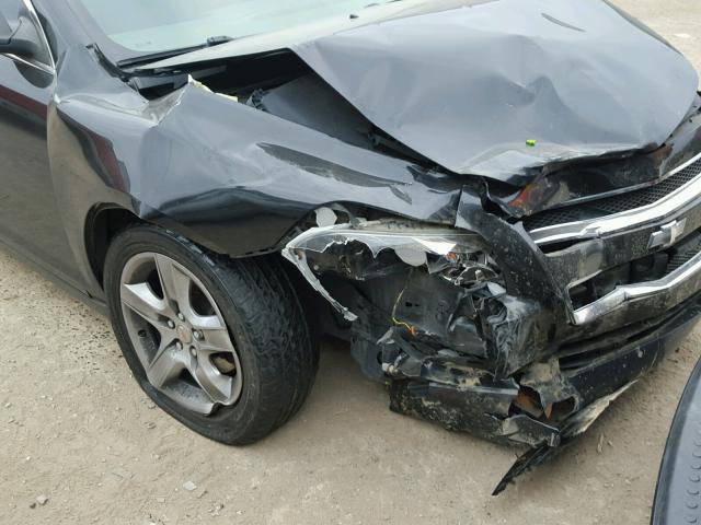 1G1ZB5E18BF371111 - 2011 CHEVROLET MALIBU LS BLACK photo 9