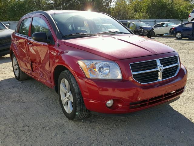 1B3CB3HA6BD132666 - 2011 DODGE CALIBER MA RED photo 1