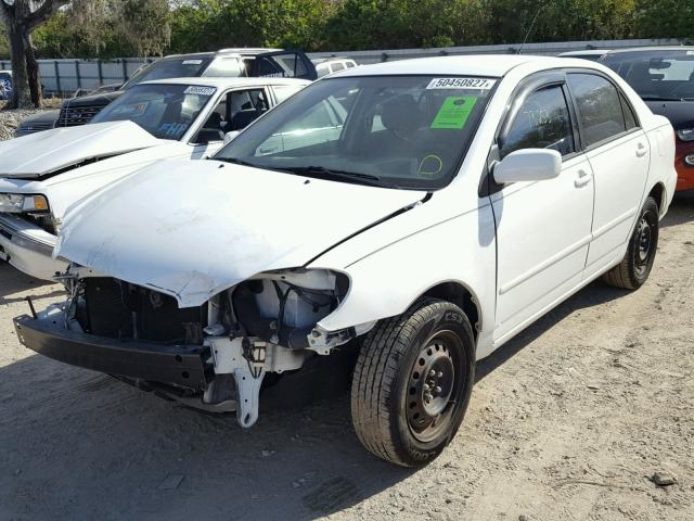 JTDBR32E460079173 - 2006 TOYOTA COROLLA CE WHITE photo 2