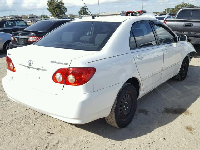 JTDBR32E460079173 - 2006 TOYOTA COROLLA CE WHITE photo 4