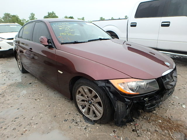 WBAVB13576PT04520 - 2006 BMW 325 I MAROON photo 1