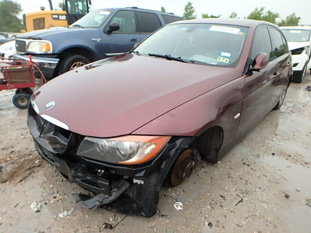 WBAVB13576PT04520 - 2006 BMW 325 I MAROON photo 2