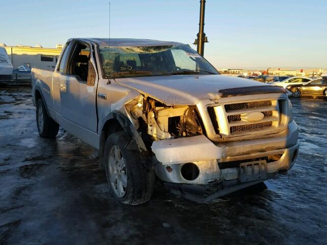 1FTPX14V67FB28109 - 2007 FORD F150 SILVER photo 1