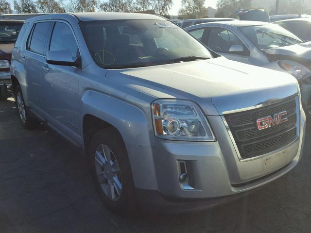 2GKALMEK2C6384750 - 2012 GMC TERRAIN SL SILVER photo 1