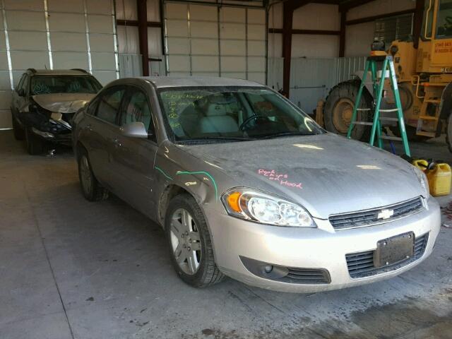 2G1WC58R879234249 - 2007 CHEVROLET IMPALA LT SILVER photo 1