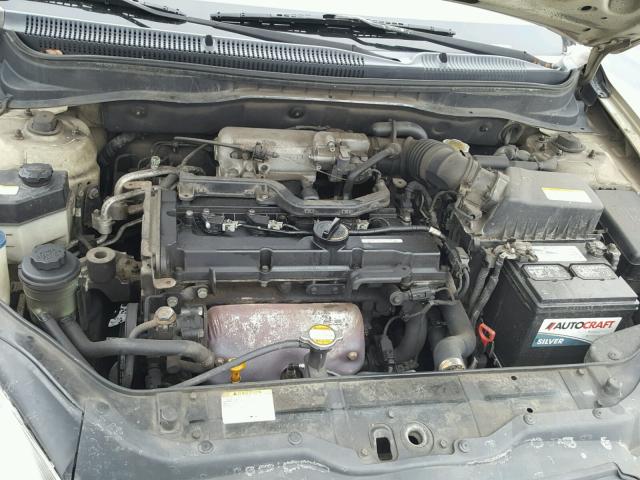 KMHCN46C26U006788 - 2006 HYUNDAI ACCENT GLS BROWN photo 7