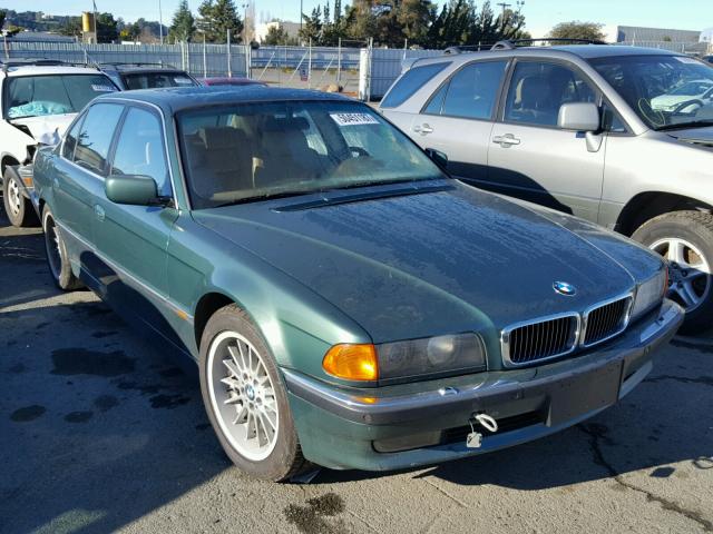 WBAGK2326WDH69251 - 1998 BMW 750 IL GREEN photo 1