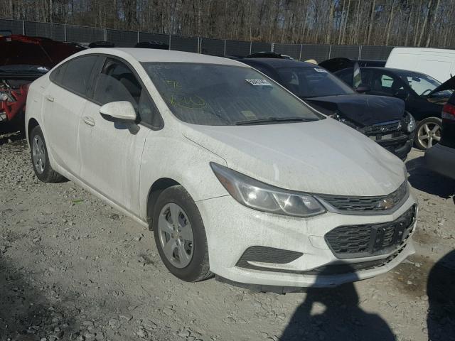 1G1BC5SM1H7179531 - 2017 CHEVROLET CRUZE LS WHITE photo 1