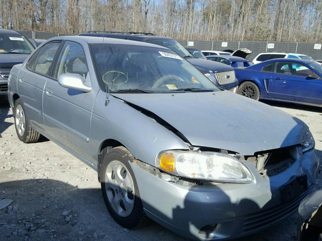 3N1CB51D63L806764 - 2003 NISSAN SENTRA XE SILVER photo 1