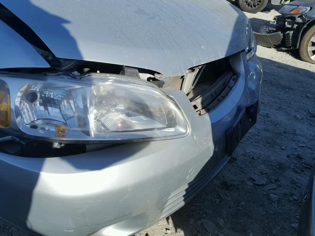 3N1CB51D63L806764 - 2003 NISSAN SENTRA XE SILVER photo 9