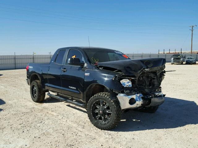 5TFRV54118X065385 - 2008 TOYOTA TUNDRA DOU BLACK photo 1