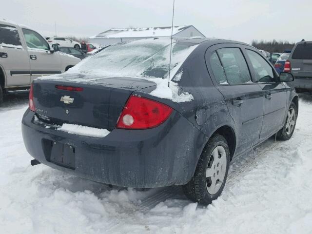 1G1AL58F887155148 - 2008 CHEVROLET COBALT LT CHARCOAL photo 4