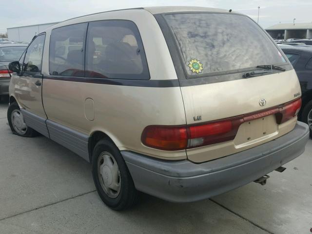 JT3AC22S2R1035771 - 1994 TOYOTA PREVIA LE BROWN photo 3