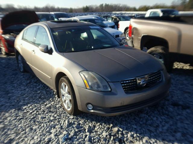 1N4BA41E24C871113 - 2004 NISSAN MAXIMA SE BROWN photo 1