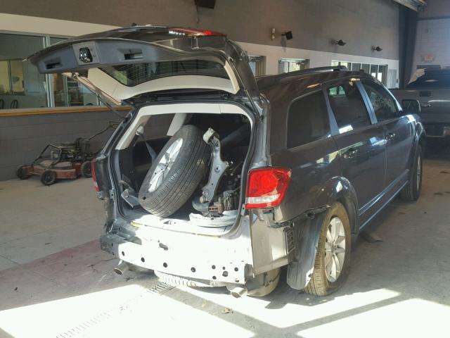 3C4PDDBG7GT135803 - 2016 DODGE JOURNEY SX GRAY photo 4