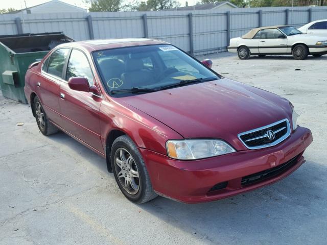 19UUA5660YA033126 - 2000 ACURA 3.2TL RED photo 1