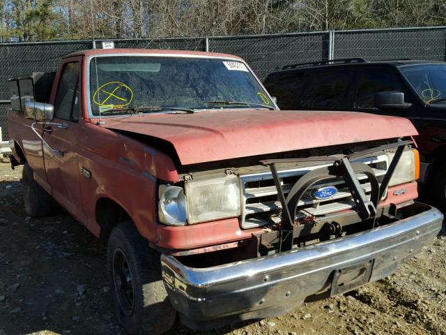 1FTEF14Y0LNA13865 - 1990 FORD F150 RED photo 1