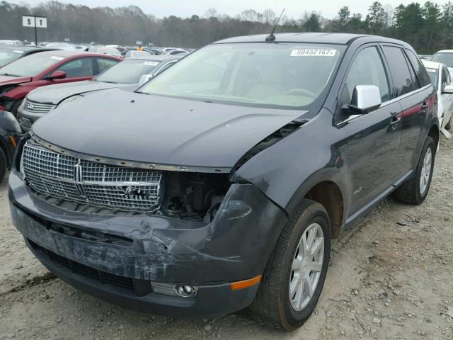 2LMDU68C57BJ02166 - 2007 LINCOLN MKX GRAY photo 2