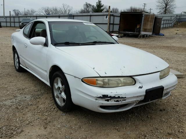 1G3NL12E5XC340975 - 1999 OLDSMOBILE ALERO GL WHITE photo 1