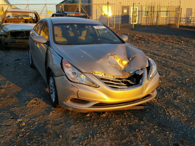 5NPEB4AC3BH245574 - 2011 HYUNDAI SONATA GLS BEIGE photo 1