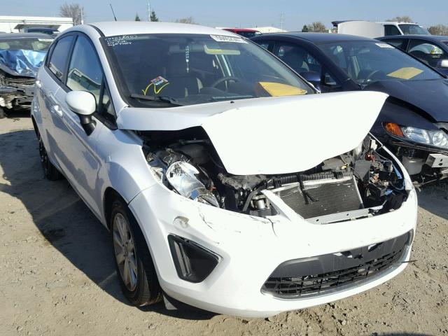 3FADP4EJ4CM103130 - 2012 FORD FIESTA SE WHITE photo 1