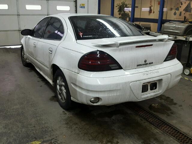 1G2NE52F45M246480 - 2005 PONTIAC GRAND AM S 白色 照片 3