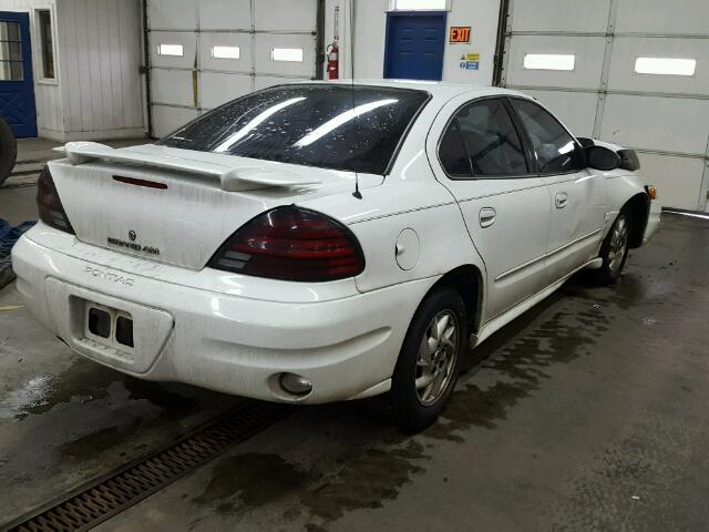 1G2NE52F45M246480 - 2005 PONTIAC GRAND AM S 白色 照片 4