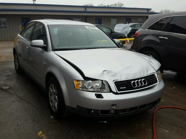 WAULC68E93A264000 - 2003 AUDI A4 1.8T QU SILVER photo 1