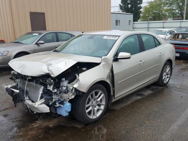 1G11C5SL8EF216286 - 2014 CHEVROLET MALIBU 1LT TAN photo 2