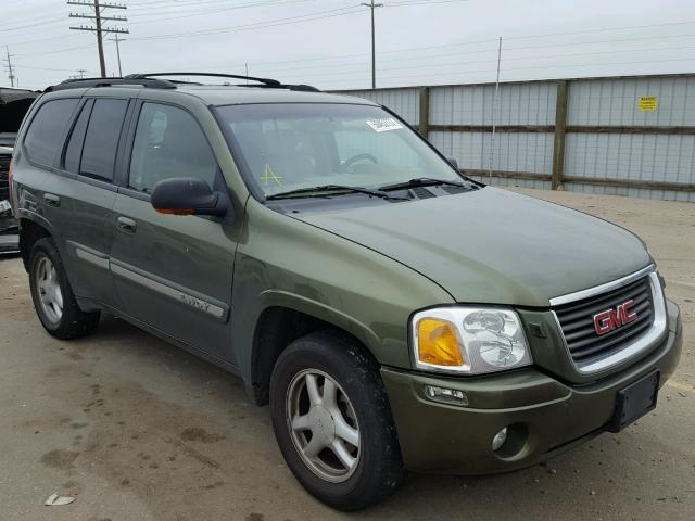 1GKDT13S822301011 - 2002 GMC ENVOY GREEN photo 1