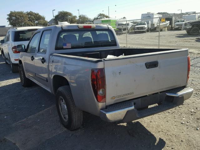 1GCCS136668126595 - 2006 CHEVROLET COLORADO TAN photo 3