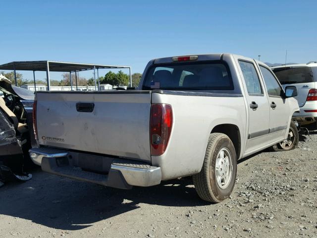 1GCCS136668126595 - 2006 CHEVROLET COLORADO TAN photo 4