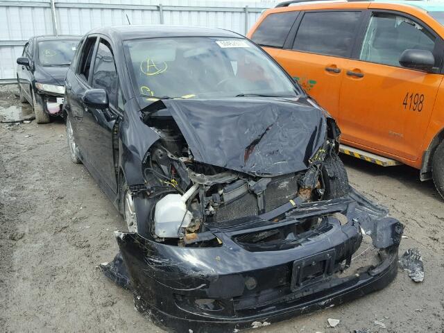 JHMGD38657S801159 - 2007 HONDA FIT S BLACK photo 1