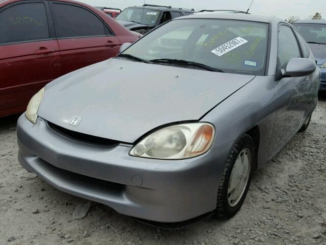 JHMZE14791T002995 - 2001 HONDA INSIGHT SILVER photo 2