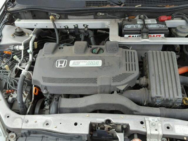 JHMZE14791T002995 - 2001 HONDA INSIGHT SILVER photo 7