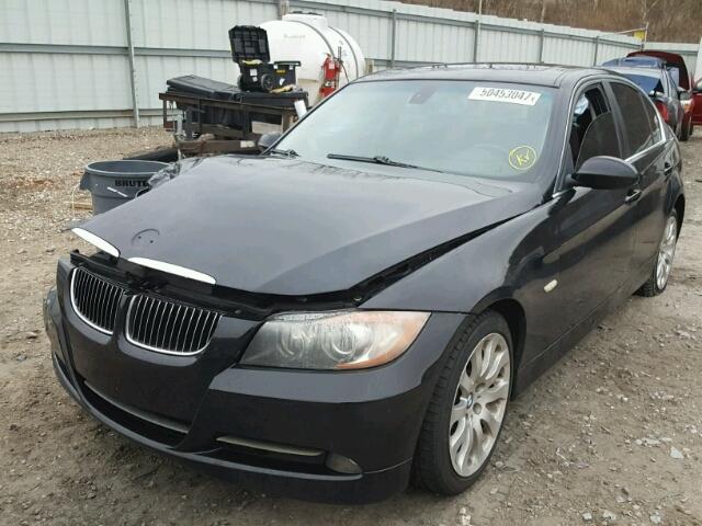 WBAVB33586PS06074 - 2006 BMW 330 I BLACK photo 2