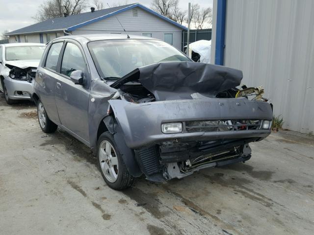 KL1TD66626B577620 - 2006 CHEVROLET AVEO BASE GRAY photo 1