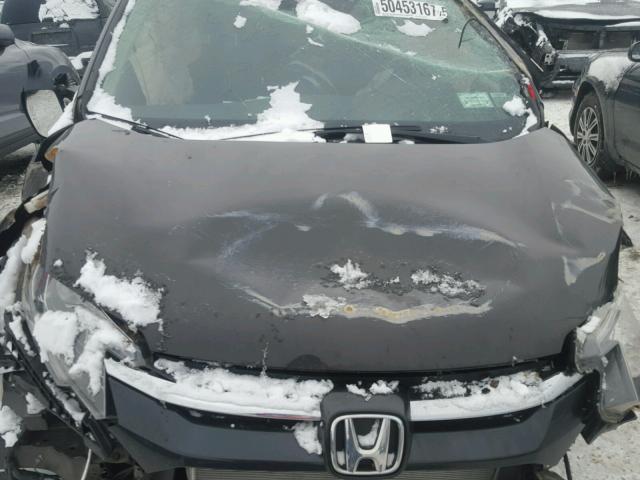 5J6RM4H52FL084908 - 2015 HONDA CR-V EX შავი ფოტო 7