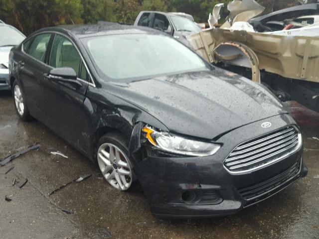 3FA6P0HD9FR215128 - 2015 FORD FUSION SE BLACK photo 1