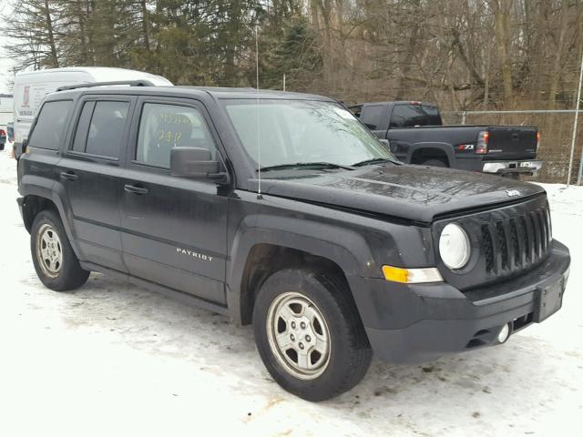 1C4NJPBB7FD314644 - 2015 JEEP PATRIOT SP BLACK photo 1