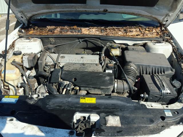 1G2NF52T71M594495 - 2001 PONTIAC GRAND AM S WHITE photo 7