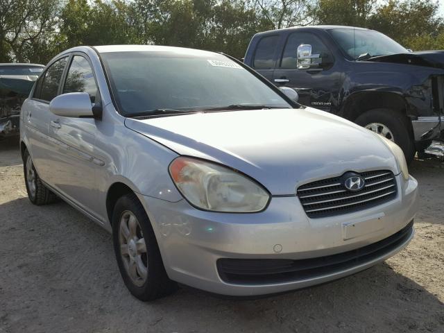 KMHCN46C96U008683 - 2006 HYUNDAI ACCENT GLS SILVER photo 1