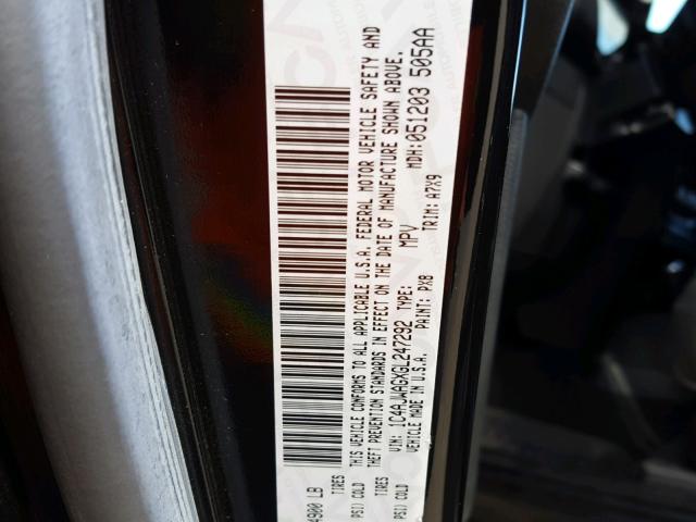 1C4AJWAGXGL247292 - 2016 JEEP WRANGLER S BLACK photo 10