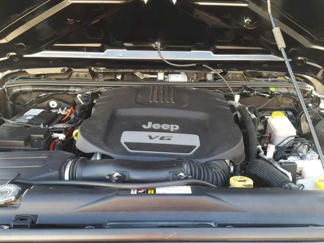 1C4AJWAGXGL247292 - 2016 JEEP WRANGLER S BLACK photo 7