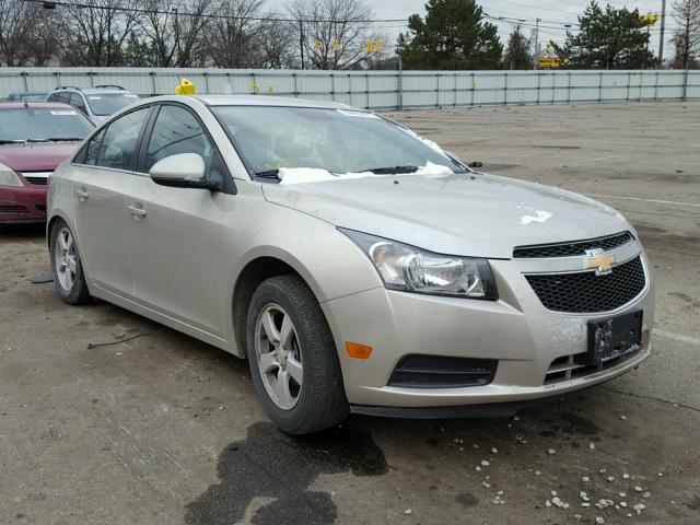 1G1PC5SB6E7276207 - 2014 CHEVROLET CRUZE LT GOLD photo 1