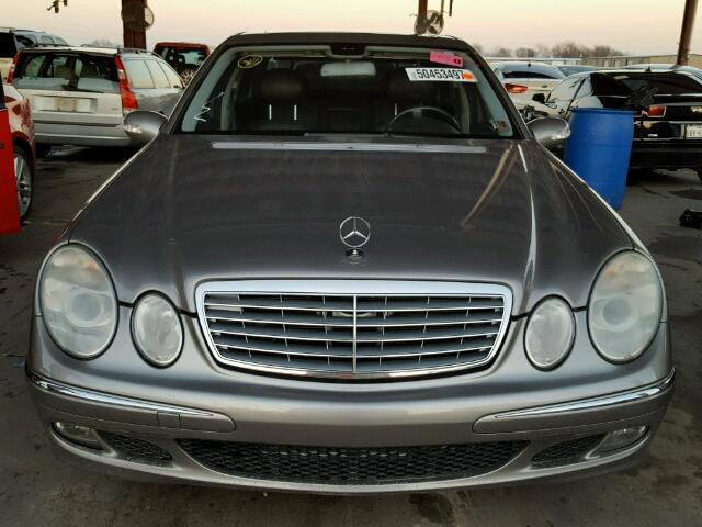 WDBUF87J56X206555 - 2006 MERCEDES-BENZ E 350 4MAT GRAY photo 9