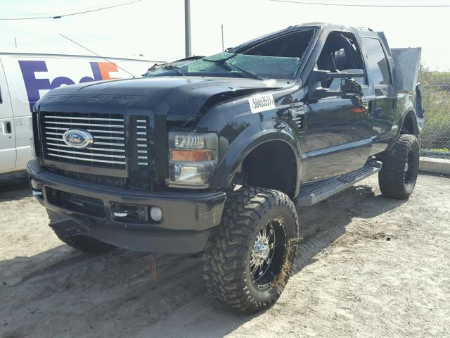 1FTSW2BR3AEA10380 - 2010 FORD F250 SUPER BLACK photo 2