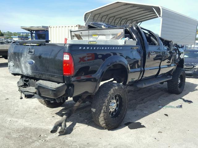 1FTSW2BR3AEA10380 - 2010 FORD F250 SUPER BLACK photo 4