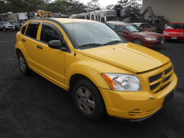 1B3HB28B27D539030 - 2007 DODGE CALIBER YELLOW photo 1