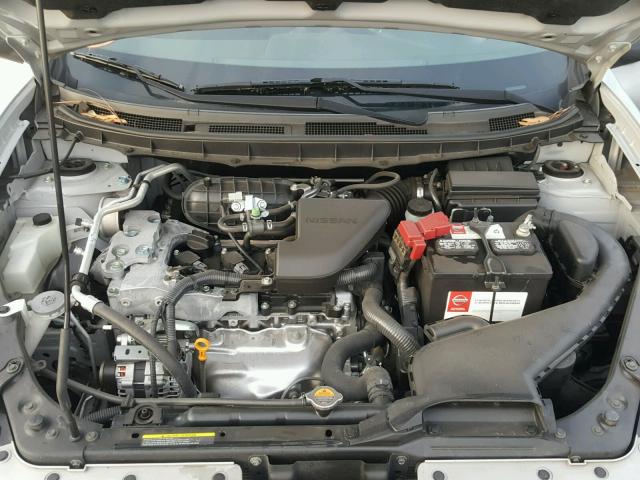 JN8AS5MT7AW507318 - 2010 NISSAN ROGUE S SILVER photo 7